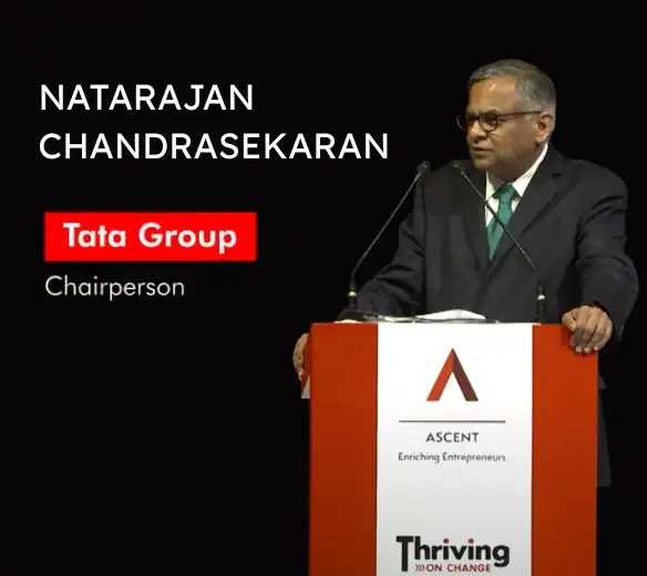 Leadership as a Marathon | Natarajan Chandrasekaran