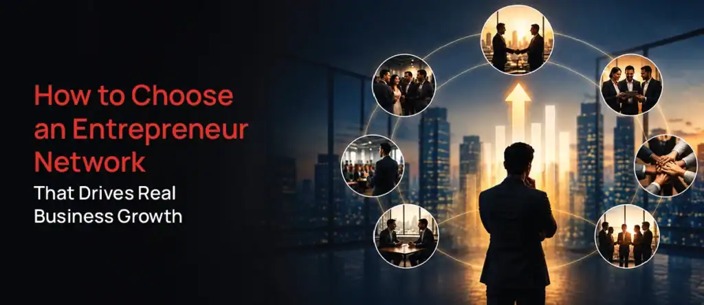 How to Choose an Entrepreneur Network That Drives Real Business-02 Entrepreneurs networking and discussing business growth strategies